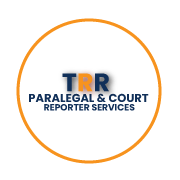 Logo TRR Paralegal & Court Reporter Services